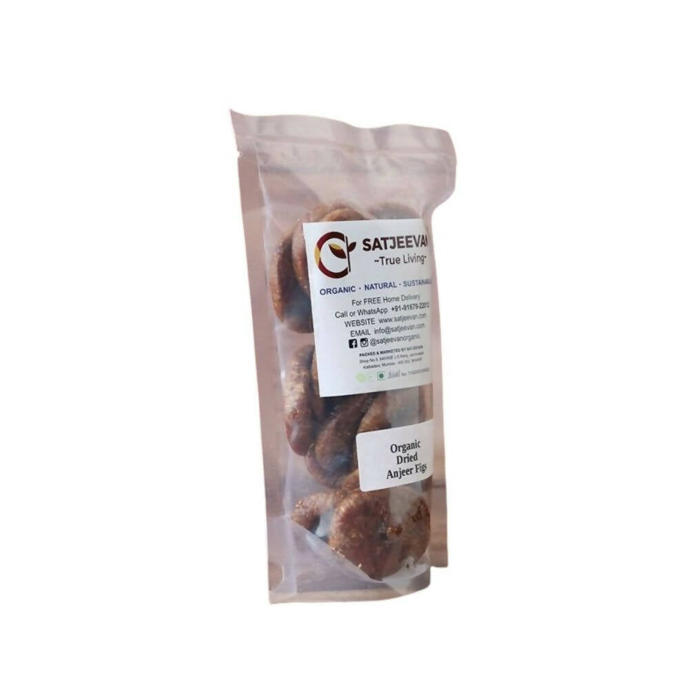 Satjeevan Organic Dried Anjeer Figs | Grocsy