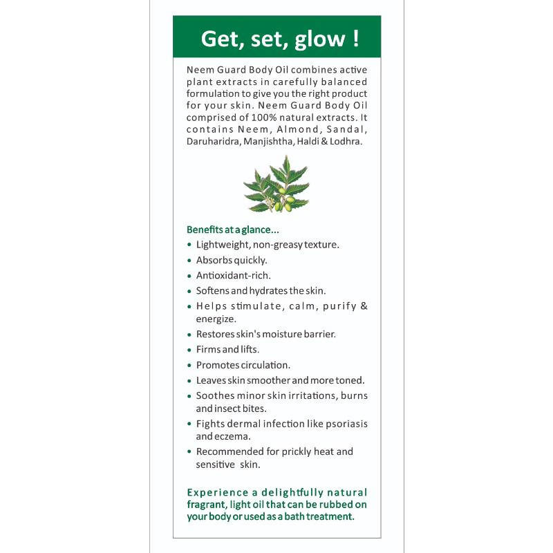 Goodcare Neem Guard Body Oil | Grocsy