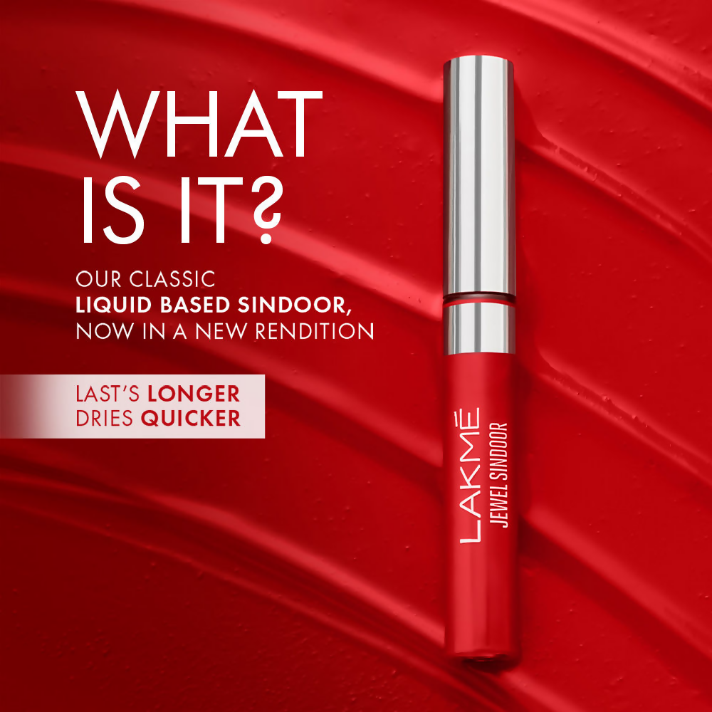Lakme Forever Matte Sindoor, Long Lasting, Smudgeproof - Red | Grocsy