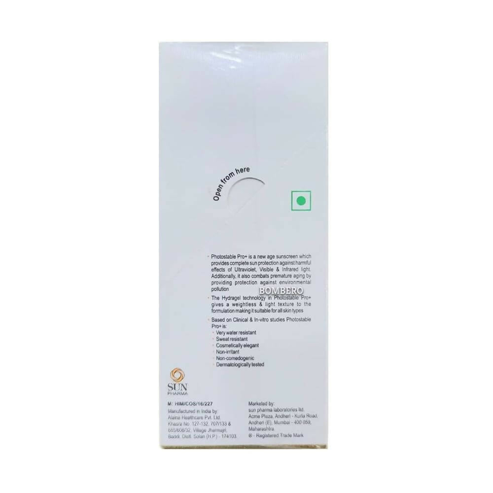 Photostable Pro+ Hydragel Sunscreen SPF 80+ | Grocsy