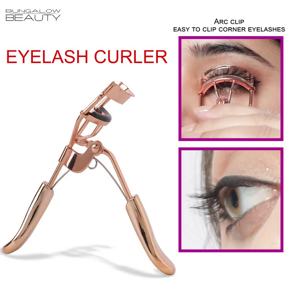 BUNGALOW BEAUTY Professional Quality Eyelash Curler | Grocsy