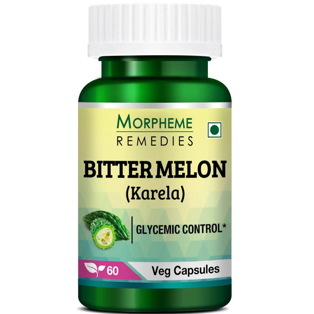 Morpheme Remedies Bittermelon (Karela) Capsules | Grocsy