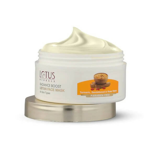 Lotus Herbals Radiance Boost Ubtan Face Mask | Grocsy