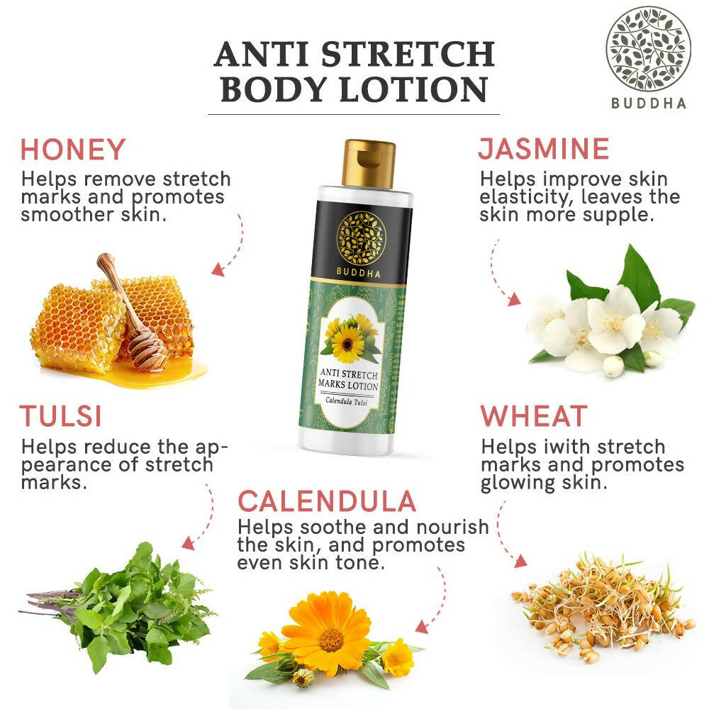 Buddha Natural Anti-Stretch Marks Body Lotion | Grocsy