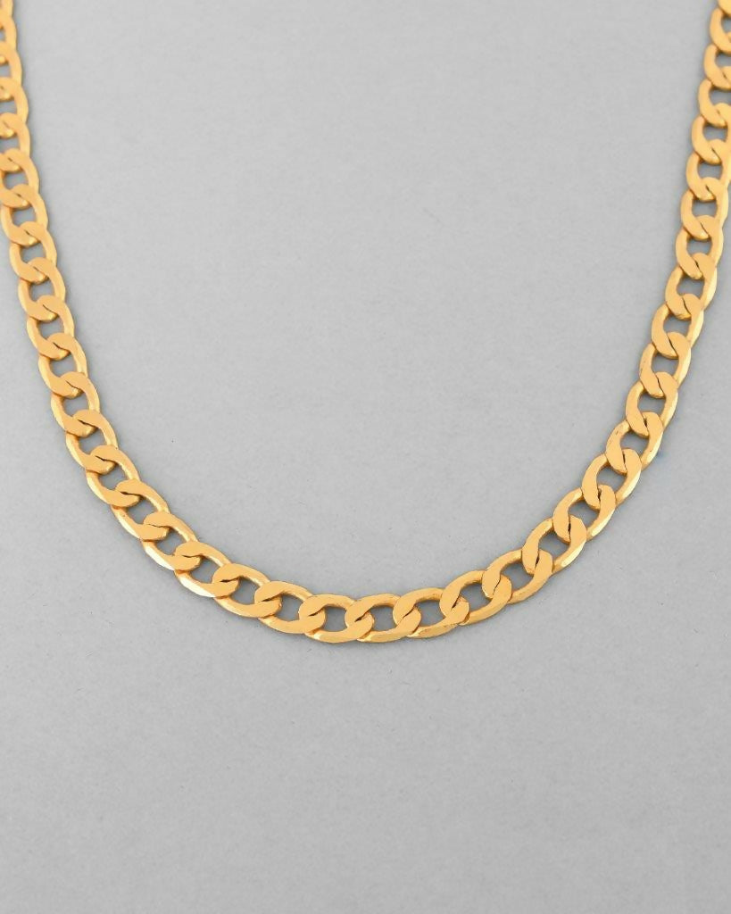 VOJ Gold-Polished Chain For Men | Grocsy