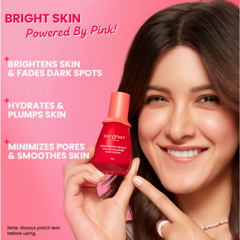 Dot & Key Strawberry Bright 10% Niacinamide Face Serum | Grocsy