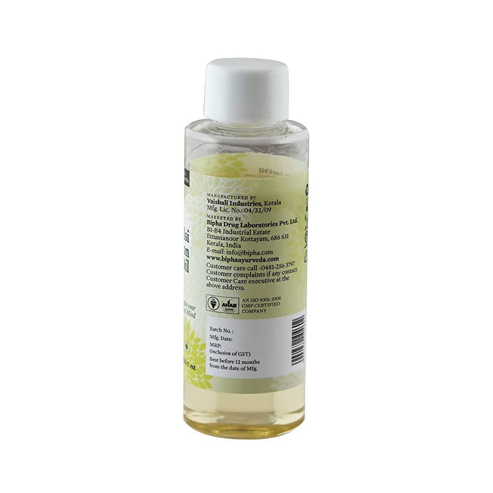 Bipha Ayurveda Tulsi & Lemon Bath Oil | Grocsy