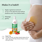 Mylo Care Stretch Marks Oil - with Sea Buckthorn | Grocsy