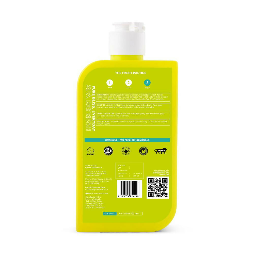FreshLuxe Zen Spa Shower Gel & Body Wash | Grocsy