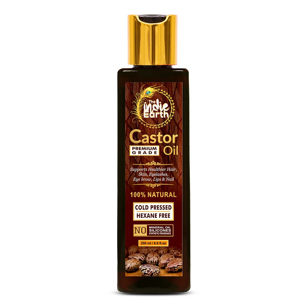 The Indie Earth Premium Grade 100% Pure Castor Oil | Grocsy
