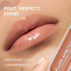 L'Oreal Paris Plump Ambition Hyaluron Lip Oil - 641 Latte Glace | Grocsy