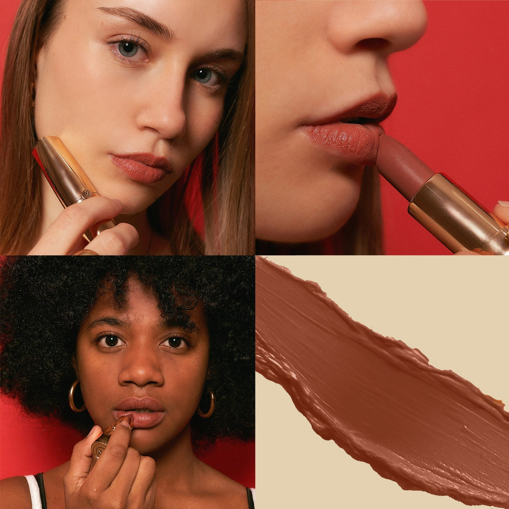 Dunamiss Carla Cinnamon Brown Satin Lipstick | Grocsy