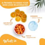 NutriGlow NATURAL'S Advanced Pro Formula Papaya Body Yogurt | Grocsy