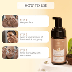AreoVeda Moisturizing Foam Face Wash | Grocsy