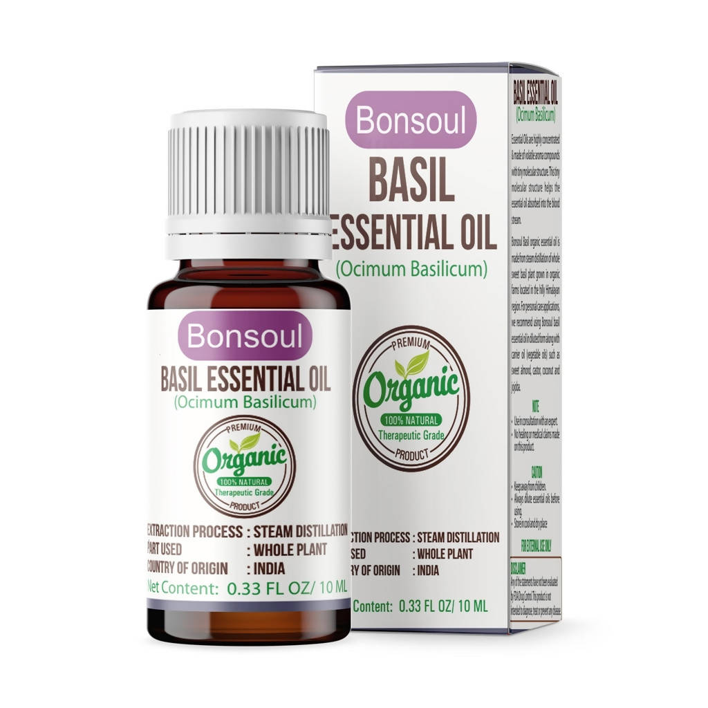 Bonsoul Basil Essential Oil | Grocsy