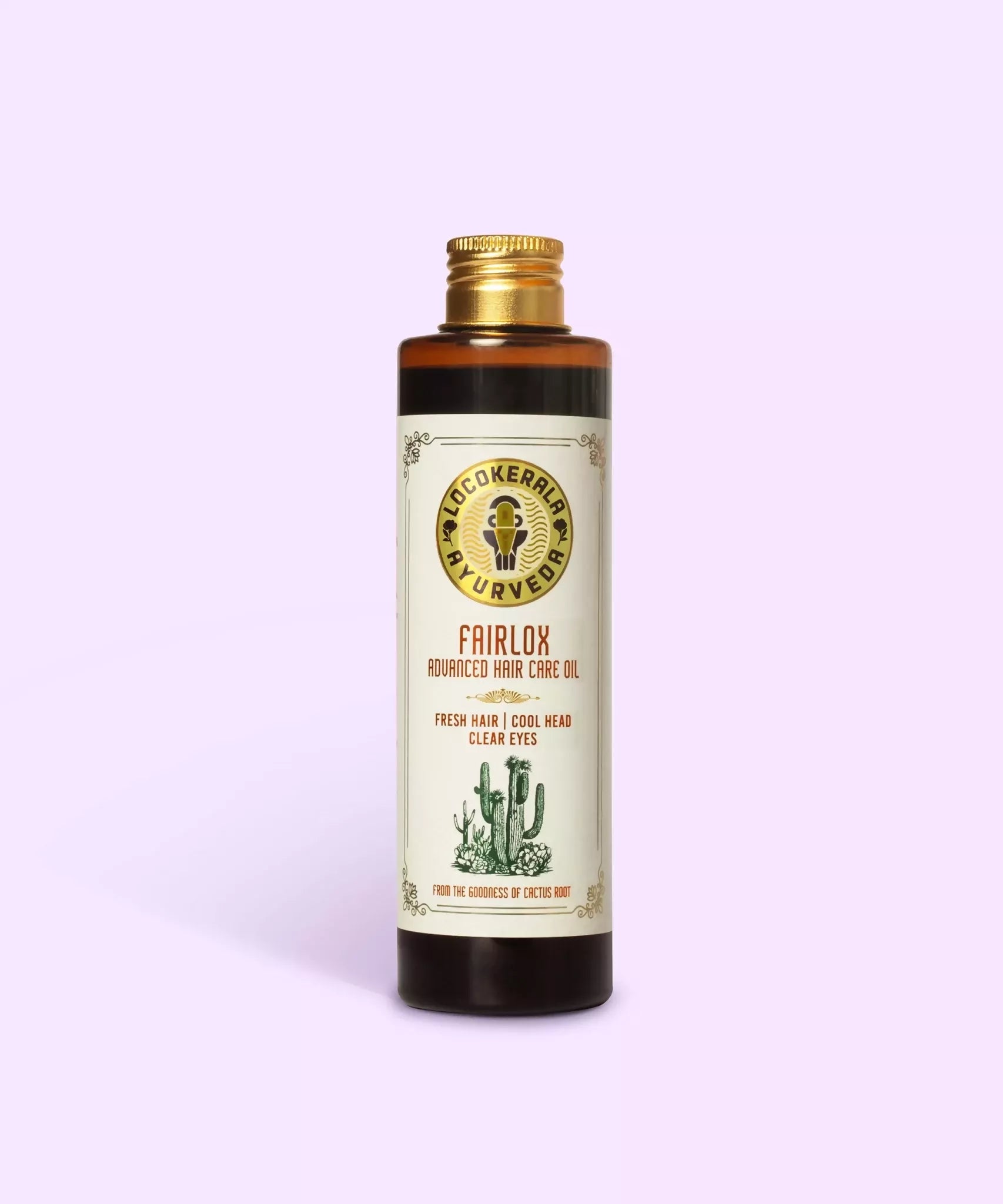 LocoKerala Fairlox Advanced Hair Oil – Ayurvedic Elixir for Strong & Vibrant Hair | Grocsy