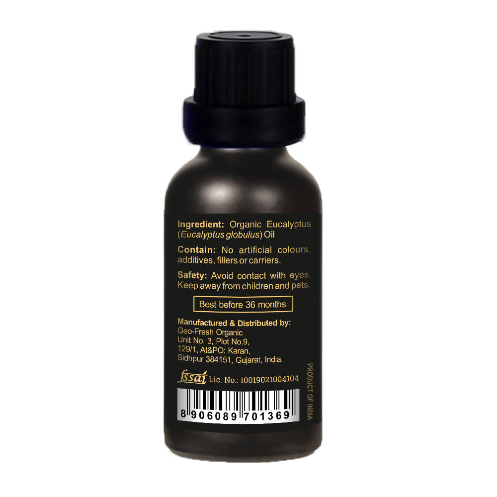 Geo-Fresh Organic Eucalyptus Essential Oil | Grocsy