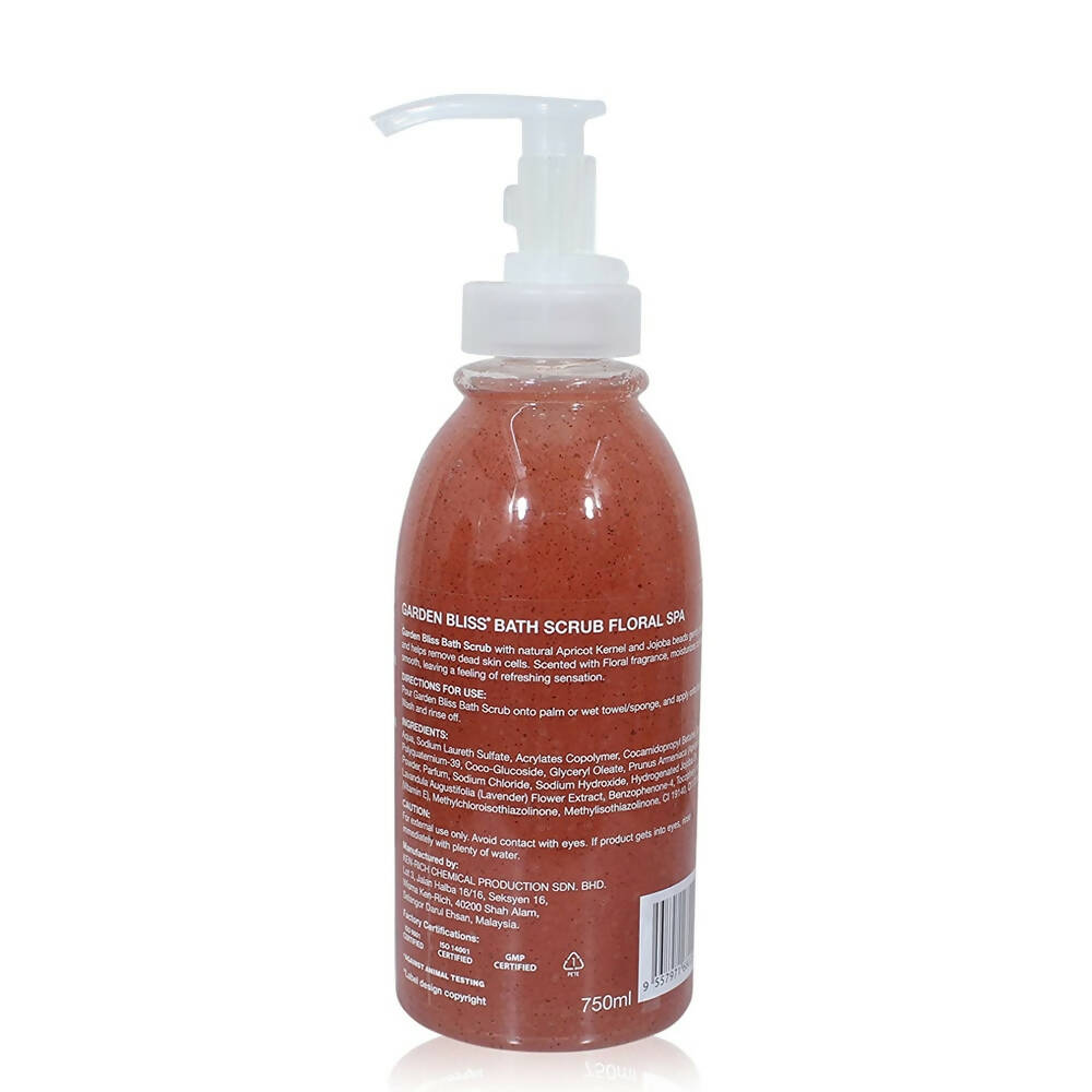 Garden Bliss Floral Spa Bath Scrub | Grocsy