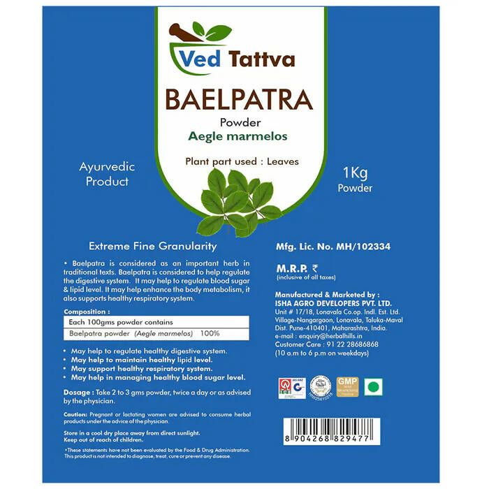 Ved Tattva Baelpatra Powder | Grocsy