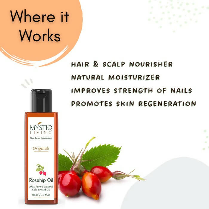 Mystiq Living Originals Rosehip Oil | Grocsy