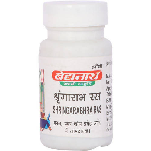 Baidyanath Jhansi Shringarabhra Ras Tablets | Grocsy
