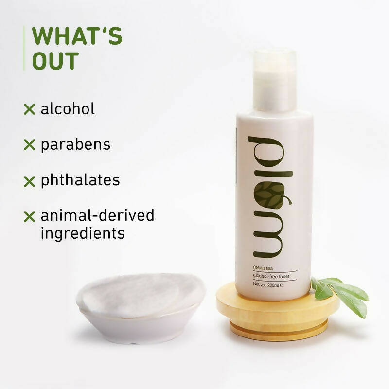 Plum Green Tea Alcohol-Free Toner | Grocsy