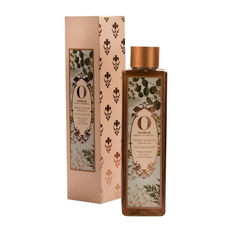 Ohria Ayurveda Nimba Karanji Thailam Anti Dandruff Oil | Grocsy