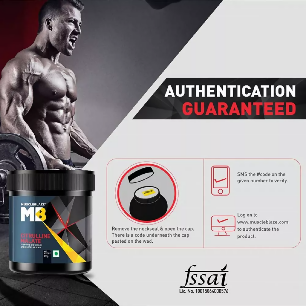 MuscleBlaze Citrulline Malate | Grocsy