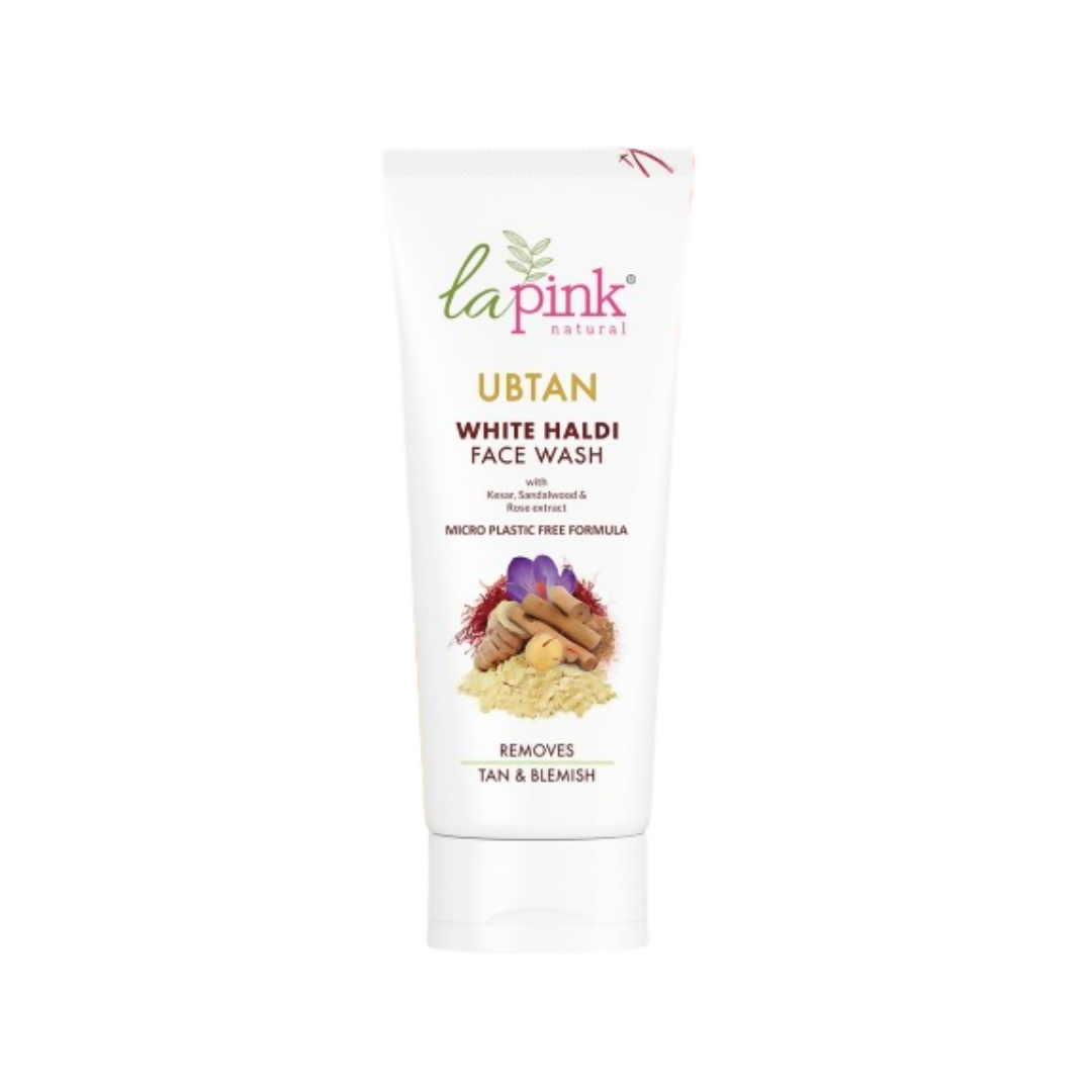 La Pink Ubtan White Haldi Face Wash | Grocsy