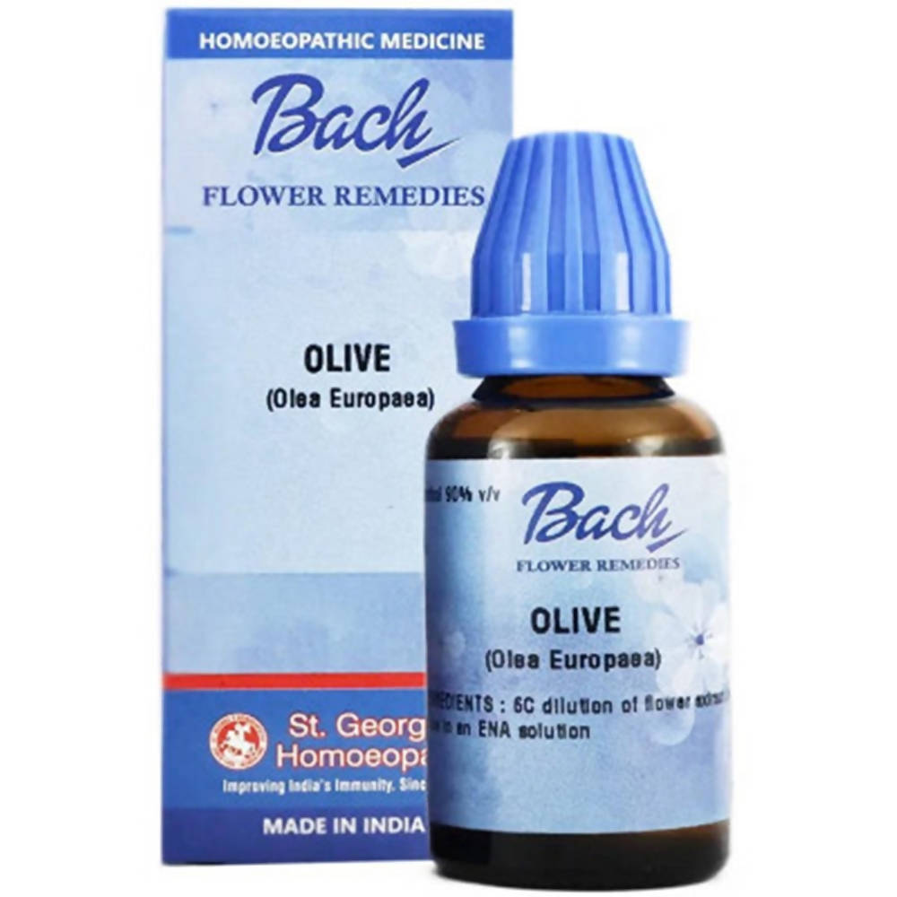 St. George's Bach Flower Remedies Olive Dilution | Grocsy