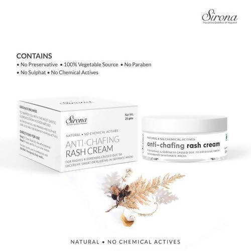 Sirona Intimate Wash & Rash Cream Combo | Grocsy