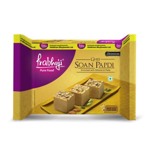 Haldiram's - Prabhuji Ghee Soan Papdi | Grocsy