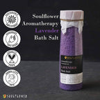 Soulflower Aromatherapy Essential Oil Lavender Bath Salt | Grocsy