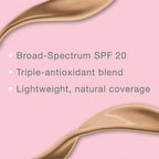 Neutrogena Healthy Skin Liquid Makeup Foundation, Broad Spectrum SPF 20 Feverfew,Classic Ivory | Grocsy