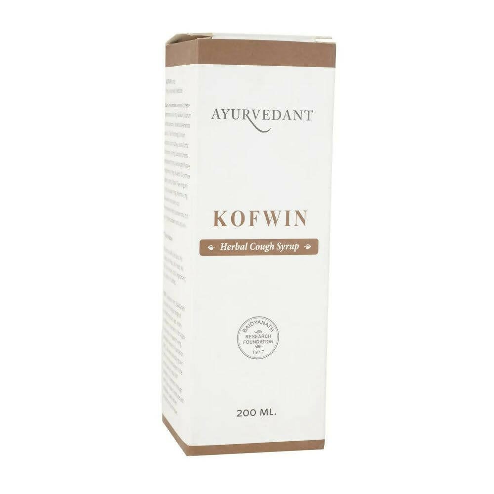 Baidyanath Jhansi Ayurvedant Kofwin Herbal Cough Syrup | Grocsy