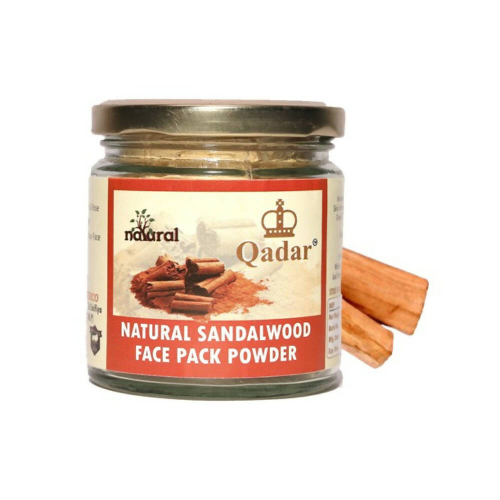 Qadar Pure & Natural Sandalwood Face Pack Powder | Grocsy