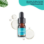 Pilgrim 25% AHA + 2% BHA + 5% PHA Peeling Solution (Mini) For Face & Glowing Skin | Grocsy