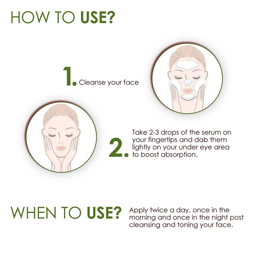 Good Vibes Cucumber and Lemon Under Eye Serum | Grocsy