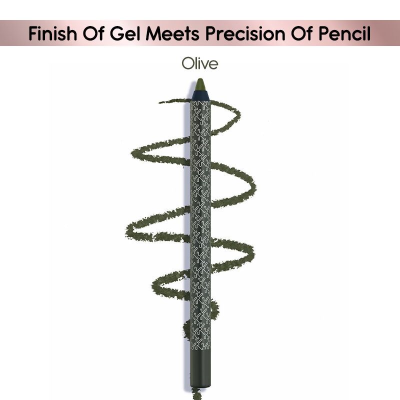 Kay Beauty By Katrina Kaif Gel Eye Pencil - Olive | Grocsy