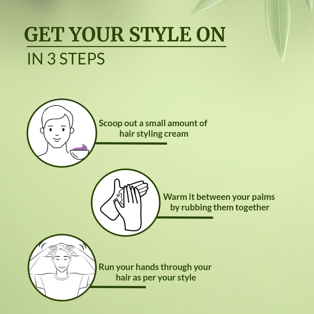 VI-JOHN Naturale Olive, Heena & Almond Styling Hair Cream Strength & Shine | Grocsy