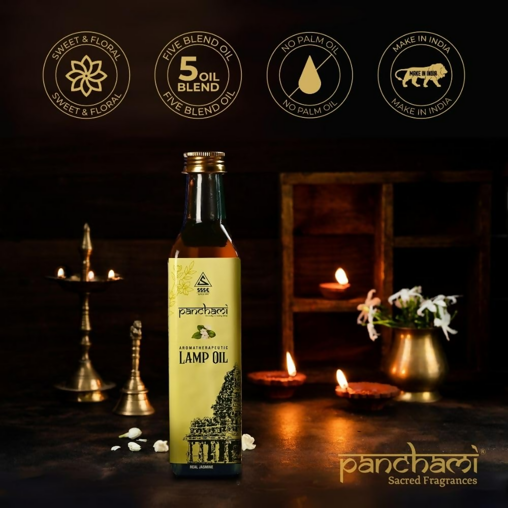 Panchami Sacred Fragrances - Jasmine Lamp Oil | Grocsy