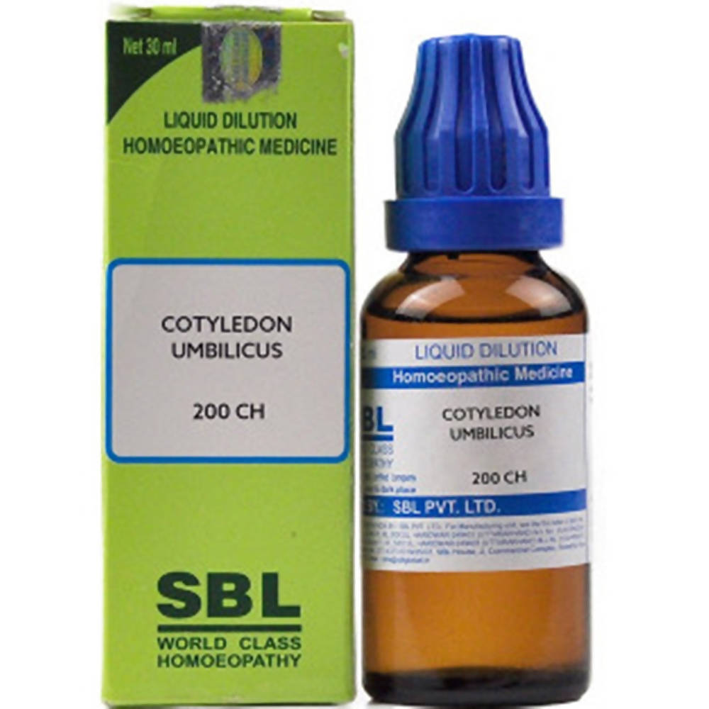SBL Homeopathy Cotyledon Umbilicus Dilution | Grocsy