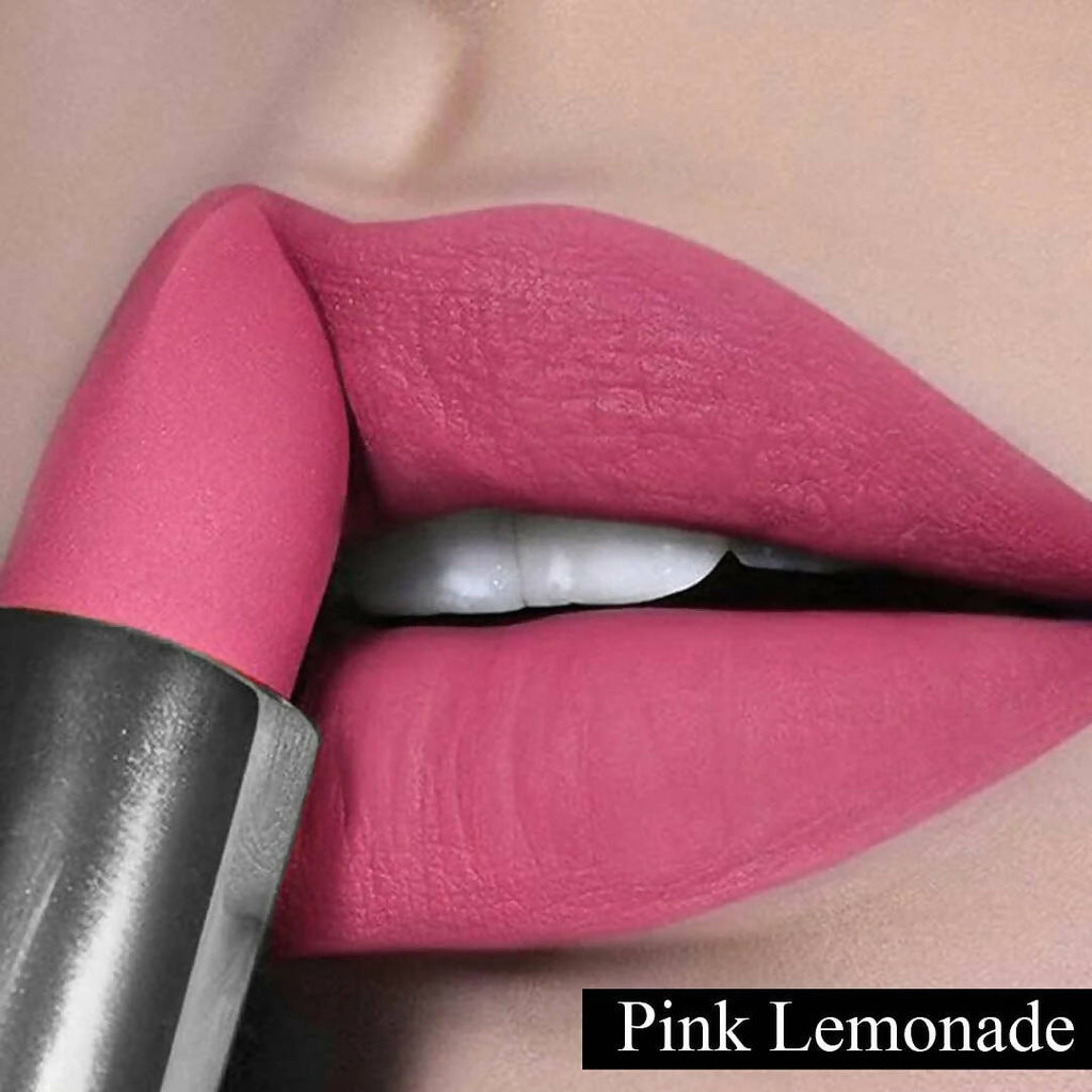 FLiCKA Wear Me Everywhere Creamy Matte Lipstick Pink Lemonade - Pink | Grocsy