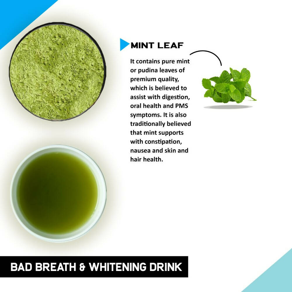 Just Vedic Bad Breath & Whitening Drink Mix | Grocsy