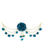 Blue Flower Hair Accessories | Grocsy