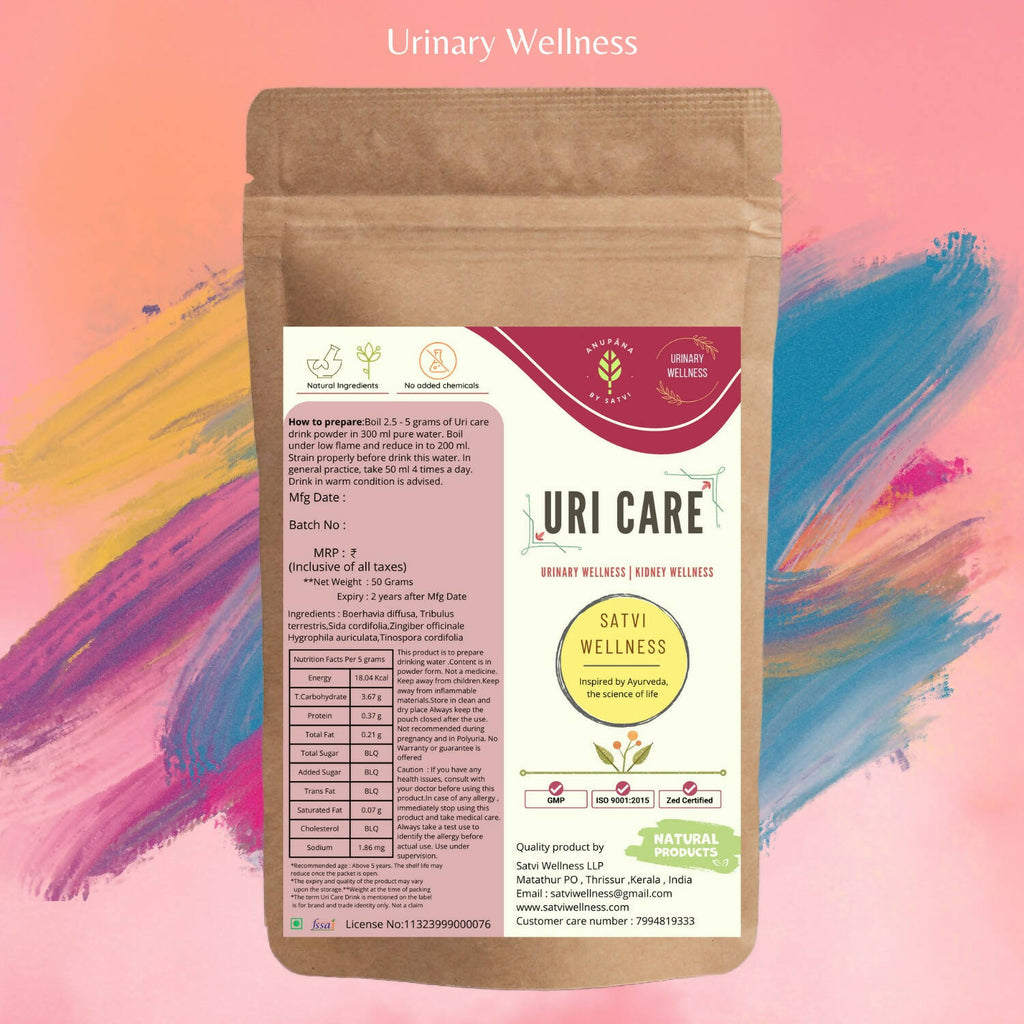 Satvi Wellness Uri Care - Urinary Wellness | Uric Acid Care | Grocsy