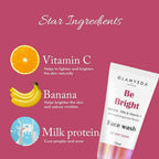Glamveda Be Bright Skin Brighteing & Anti Blemish Face Wash | Grocsy