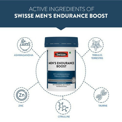 Swisse Men's Endurance Boost Tablets | Grocsy