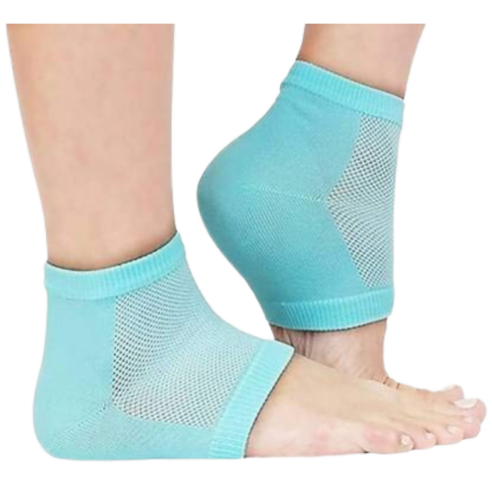 Bronson Professional Gel Heel Socks For Dry Hard Crack Heel | Grocsy