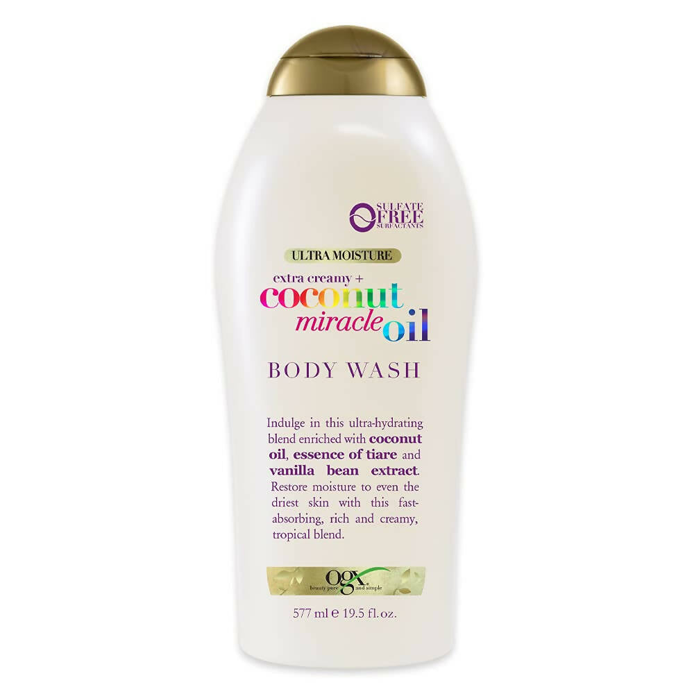OGX Extra Creamy + Coconut Miracle Oil Ultra Moisture Body Wash | Grocsy